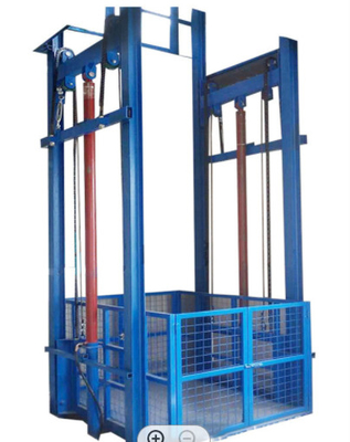 500KG 작은 유압 엘리베이터 7500mm 0.25m/S 화물 화물 승강기