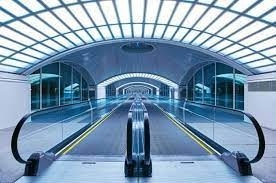 13도 공항 이동 통로 VVVF 통제되는 슈퍼마켓 에스컬레이터