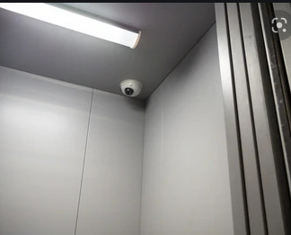 아날로그 CCTV 보안 카메라 엘리베이터