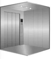 5000KG 2.0m/s 유압 화물 승강기 스테인리스 거울 에칭