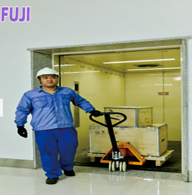 4KW 0.4m/s 유압 화물 승강기 ICP 기계실 덜