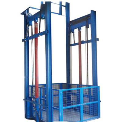 가는선 스테인리스 전기 화물 엘리베이터 상승 1000KG
